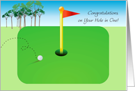 Congratulations/Hole in One, Golf card