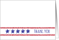 Thank You for Sympathy for Military Serviceman card
