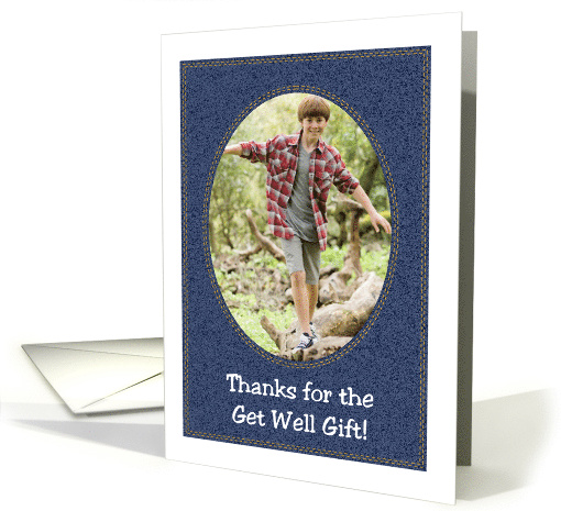 Custom Photo Thank You for the Get Well Gift card (1388938)