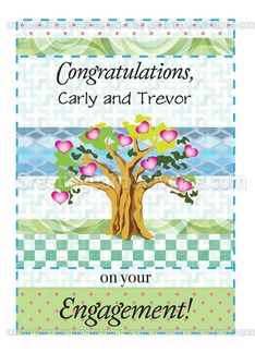 Custom Name Congrats, son and future daughter in law