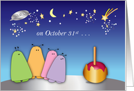 National Caramel Apple Day, Oct. 31 card