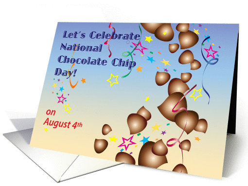 National Chocolate Chip Day, August 4 card (1417462)