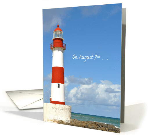 Nat. Lighthouse Day, Aug. 7th card (1421738)