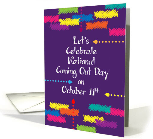 Nat. Coming Out Day, October 11th card (1423016)