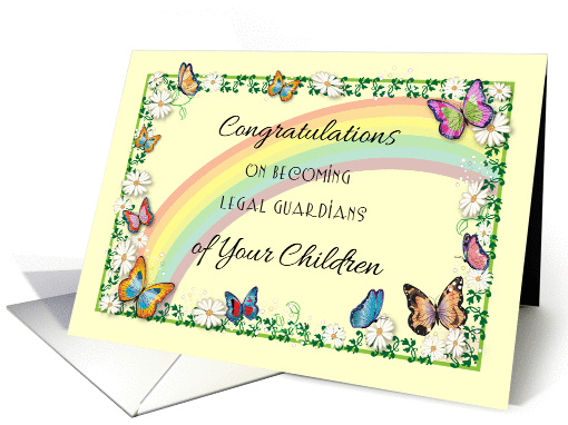 Congrats, Legal Guardians of Children, gay couple card (1436300)
