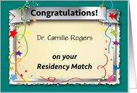 Congrats, Residency...