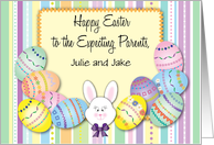 Custom Easter for Expecting Parents, bunny card