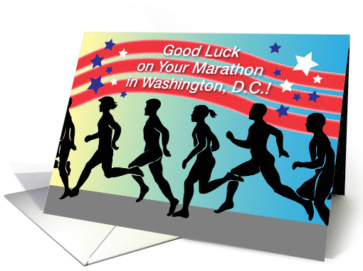 Good Luck on Military Marathon, Washington, D. C. card (1488230)