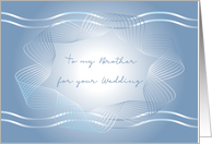 Congratulations on Wedding, Brother to Brother card