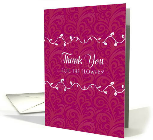 Thank You for Flowers Gift card (1496174)