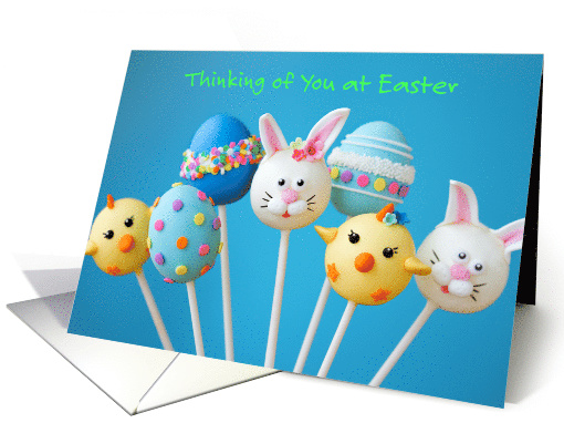 Thinking of You, Easter, candy, kids card (1505982)