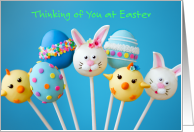 Thinking of You, Easter, candy, kids card