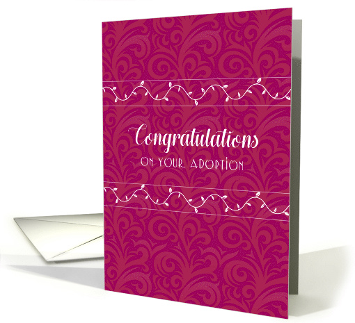 Congratulations, Adoption, Adult Daughter card (1516452)