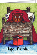 Birthday for Son, from Incarcerated Mom, bear card