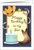 Birthday for Son,...