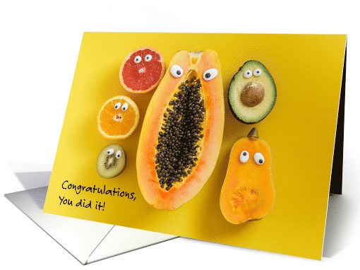 Vegan Anniversary, Veggies, Fruits card (1530014)