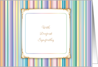 Loss of Children’s Mother Sympathy, Stripes card
