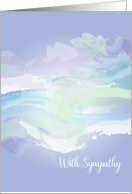 Sympathy for Lady, Soft Pastels, Abstract card