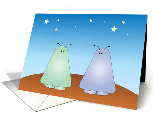 Alien Space Bugs Friendship, Stars card (1573836)