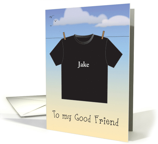 Custom Name Friendship, T-shirt, Jake card (1574414)