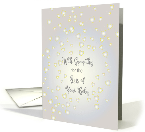 Sympathy for Loss of Baby/Stillborn, Hearts card (1595292)