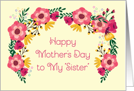 Mother’s Day Like a Sister, Flowers card