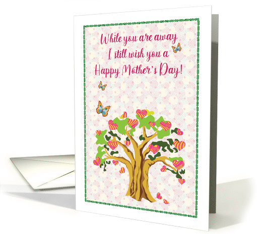 Mother's Day for Mom in Jail, Tree, Hearts card (1600662)