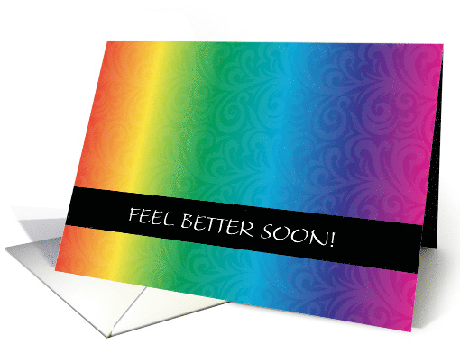 COVID-19 Get Well, Spectrum Colors card (1605768)