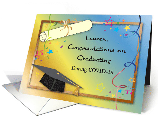Graduation Congrats for Lauren card (1613178)