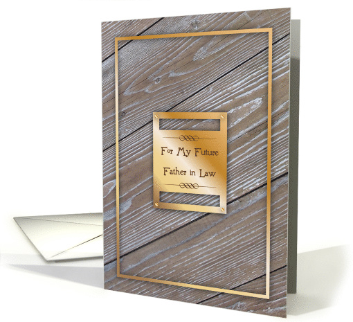 Happy Father's Day For Future Father in Law card (1613742)