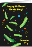 National Pickle Day November 14th card
