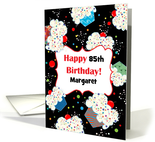 Custom Age 85th and Custom Name Margaret Twin Birthday card (1670556)