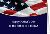 Father’s Day Fallen Soldier American Flag card