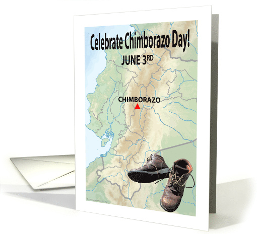 Chimborazo Day Ecuador Inactive Volcano June 3 card (1761896)