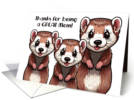 Ferrets Mother's Day card (1824890)