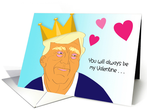 Political Humorous Trump Valentine's Day card (1901164)