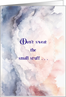 Encouragement Abstract card