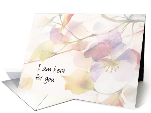 Encouragement Suicide Prevention Pastel Blossoms card (1943678)