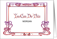 Custom Encouragement Art Nouveau Art Deco