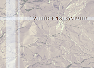 Abstract Deepest Sympathy