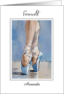 Custom Name Farewell Ballet Instructor