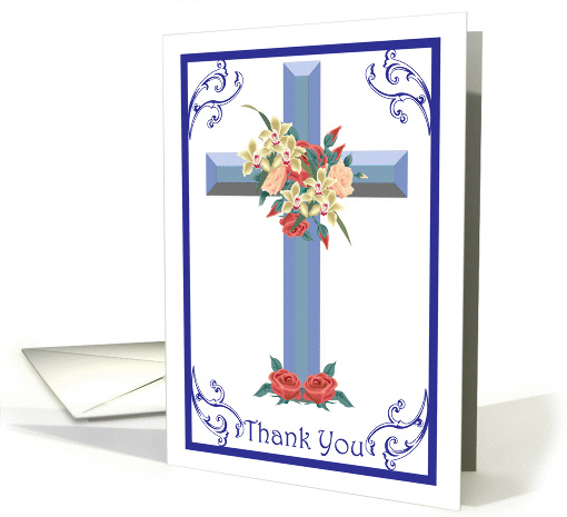 Thank you Confirmation Sponsor card (512331)