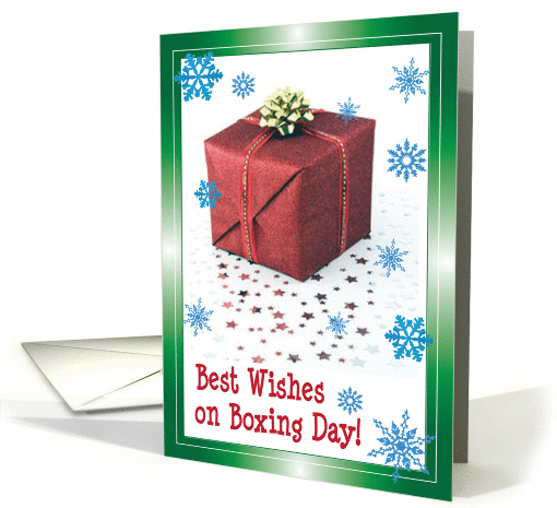 Happy Boxing Day card (595730)