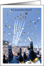 Graduation / US Air Force Academy, Cadets throwing hats card