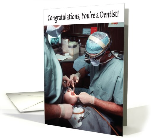 Congratulations / Graduation, Dental School card (635338)