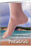 Congratulations / Podiatrist card