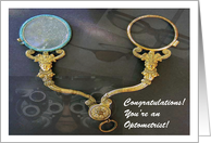 Congratulations / Optometrist card
