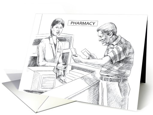 Congratulations / Graduation, Pharmacist card (659165)