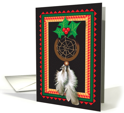 Christmas, Native American Dream Catcher card (676493)