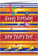 Birthdays / New Year’s Eve card